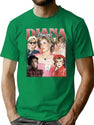 Limited Princess Diana Vintage Shirt Gift for Woman and Man Premium Heavyweight Cotton T-Shirt - Green