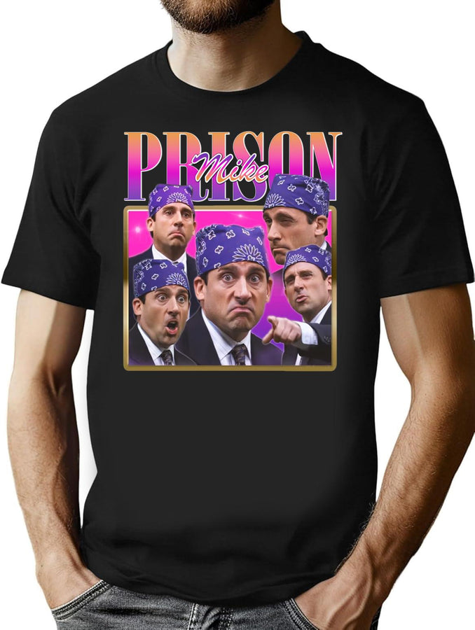 Limited Prison Mike Vintage Shirt Gift for Woman and Man T-Shirt for Men & Women, T-Shirts Graphic Tee - Black