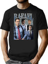 Limited Rafael Barba Vintage Gift for Woman and Man T-Shirt for Men & Women, T-Shirts Graphic Tee - Black