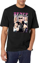 Limited Renee Rapp Vintage Shirt Gift for Woman anda Man Black T-Shirt - White