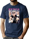 Limited Renee Rapp Vintage Shirt Gift for Woman anda Man Premium Heavyweight Cotton T-Shirt - Navy