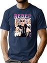 Limited Renee Rapp Vintage Shirt Gift for Woman anda Man T-Shirt for Men & Women, T-Shirts Graphic Tee - Navy