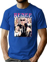 Limited Renee Rapp Vintage Shirt Gift for Woman anda Man Premium Heavyweight Cotton T-Shirt - Blue