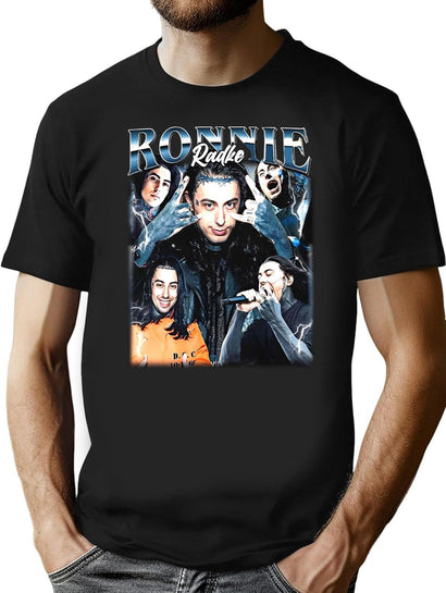 Limited Ronnie Radke Vintage Shirt Gift for Woman and Man Black T-Shirt - Black