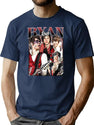 Limited Ryan Ross Vintage Shirt Gift for Woman and Man Premium Heavyweight Cotton T-Shirt - Navy