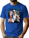 Limited Stanley Tucci Vintage Shirt Gift for Woman and Man Premium Heavyweight Cotton T-Shirt - Blue