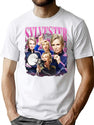 Limited Sue Sylvester Vintage Shirt Gift for Woman anda Man Premium Heavyweight Cotton T-Shirt - White