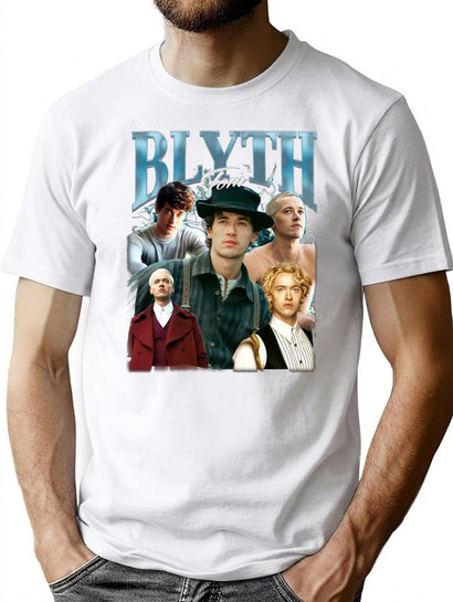 Limited Tom Blyth Vintage Shirt Gift for Woman and Man Premium Heavyweight Cotton T-Shirt - Black