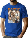 Limited Tom Hardy Vintage Shirt Gift for Woman and Man Premium Heavyweight Cotton T-Shirt - Blue