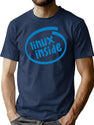 Linux Inside T-Shirt for Men & Women, T-Shirts Graphic Tee - Navy