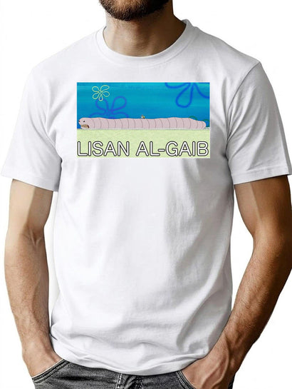 Lisan Al-Gaib Meme Stamp T-Shirt for Men & Women, T-Shirts Graphic Tee - Black