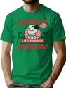 Little Nero'S Pizzeria Worn Lts T-Shirt for Men & Women, T-Shirts Graphic Tee - Green