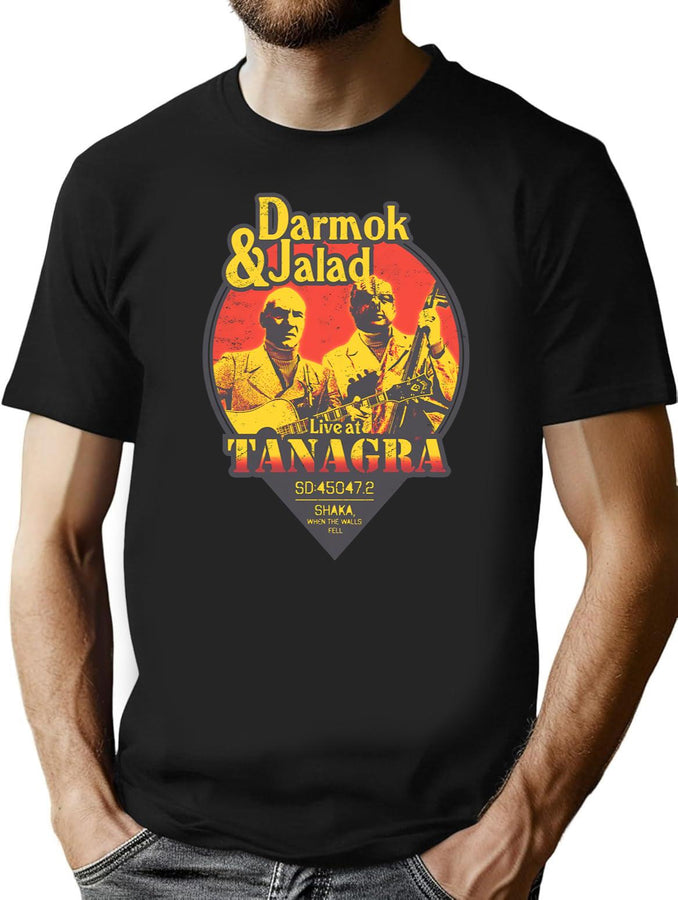 Live at Tanagra Black T-Shirt - Black
