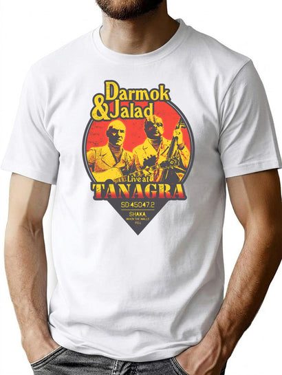 Live at Tanagra Premium Heavyweight Cotton T-Shirt - Black