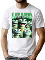 Lizard Lizard Lizard Meme Vintage Bootleg T-Shirt for Men & Women, T-Shirts Graphic Tee - White