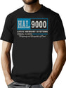 Logic Memory Systems 9000 Worn Dks T-Shirt for Men & Women, T-Shirts Graphic Tee - Black