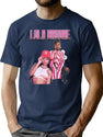 Lolabroke Bootleg Graphic T-Shirt - Navy