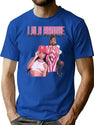 Lolabroke Bootleg Graphic T-Shirt - Blue