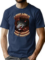 Lone Wolf Bootleg Graphic T-Shirt - Navy