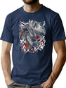 Loona Demon Design - Helluva Boss Essential Premium Heavyweight Cotton T-Shirt - Navy
