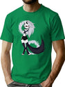 Loona from Helluva Boss Classic Premium Heavyweight Cotton T-Shirt - Green
