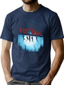 Lost Boys Bridge Dks Worn T-Shirt for Men & Women, T-Shirts Graphic Tee - Navy