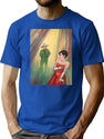 Louche Bootleg Graphic T-Shirt - Blue