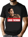 Louis Theroux (1) T-Shirt for Men & Women, T-Shirts Graphic Tee - Black