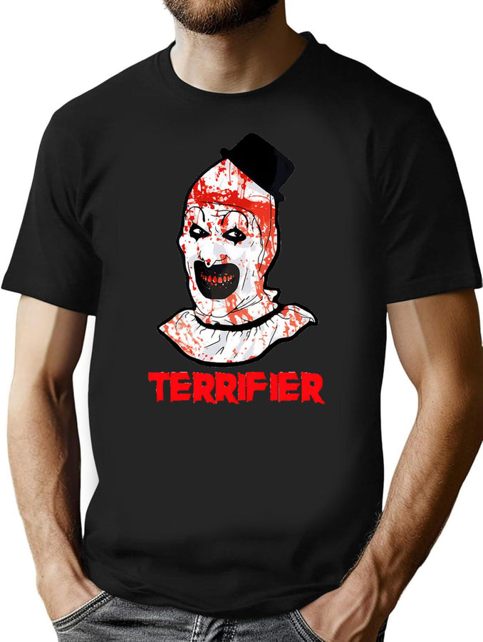 Love Funny Men Terrifier You Fans Music T-Shirt for Men & Women, T-Shirts Graphic Tee - Black