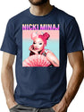 Lovely Nnickimminaj 011 Bootleg Graphic T-Shirt - Navy