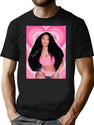 Lovely Nnickimminaj 013 Bootleg Graphic T-Shirt - Black