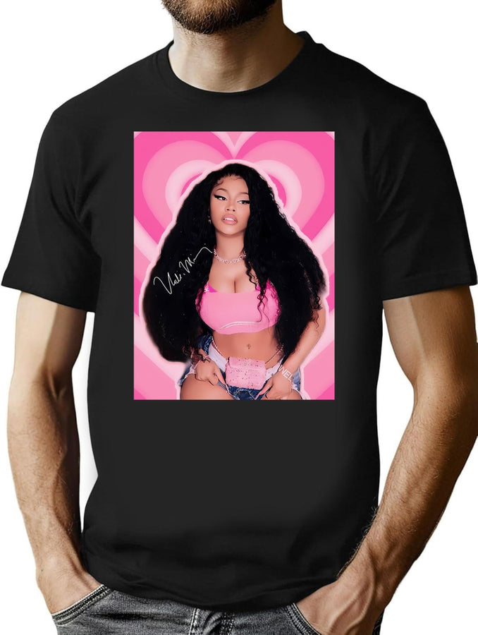 Lovely Nnickimminaj 013 Bootleg Graphic T-Shirt - Black