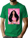 Lovely Nnickimminaj 013 Bootleg Graphic T-Shirt - Green