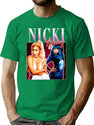 Lovely Nnickimminaj 015 Bootleg Graphic T-Shirt - Green