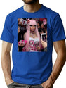 Lovely Nnickimminaj 016 Bootleg Graphic T-Shirt - Blue