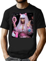 Lovely Nnickimminaj 017 Bootleg Graphic T-Shirt - Black