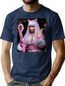 Lovely Nnickimminaj 017 Bootleg Graphic T-Shirt - Navy