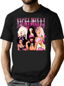 Lovely Nnickimminaj 018 Bootleg Graphic T-Shirt - Black