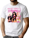 Lovely Nnickimminaj 018 Bootleg Graphic T-Shirt - White