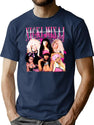 Lovely Nnickimminaj 018 Bootleg Graphic T-Shirt - Navy