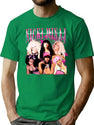 Lovely Nnickimminaj 018 Bootleg Graphic T-Shirt - Green