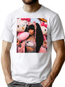 Lovely Nnickimminaj 019 Bootleg Graphic T-Shirt - White
