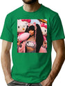 Lovely Nnickimminaj 019 Bootleg Graphic T-Shirt - Green