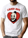 Lover Boy Art The Clown Vintage Terrifier T-Shirt for Men & Women, T-Shirts Graphic Tee - White
