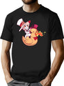 Lucifer from hazbin Hotel Classic Premium Heavyweight Cotton T-Shirt - Black