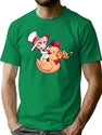 Lucifer from hazbin Hotel Classic Premium Heavyweight Cotton T-Shirt - Green