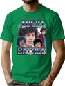 Lucio Battisti 90S Bootleg Style Bootleg Graphic T-Shirt - Green
