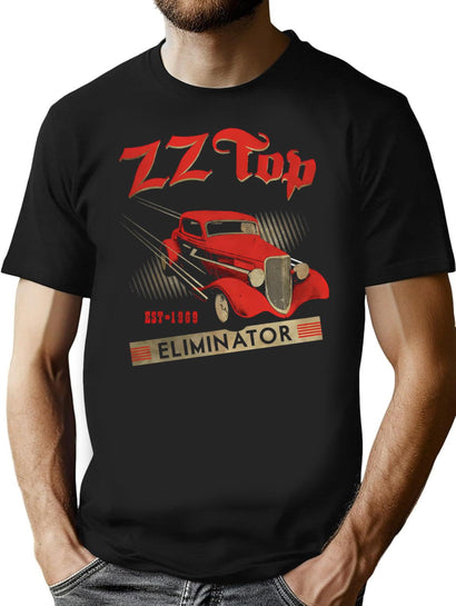 Lucky Successful Position To Rise The Top Car Funny Graphic Gifts T-Shirt for Men & Women, T-Shirts Graphic Tee - Black