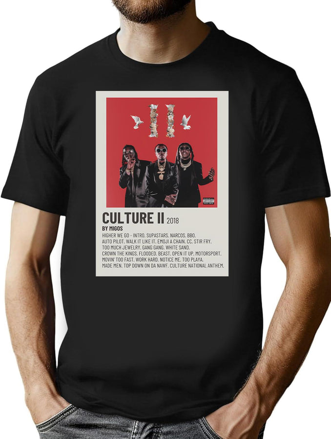 Lurik Blankon Bootleg Graphic T-Shirt - Black