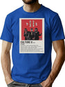 Lurik Blankon Bootleg Graphic T-Shirt - Blue
